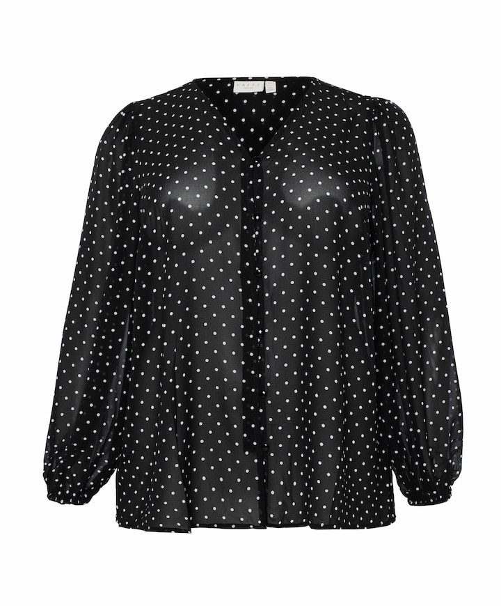 Dames blouse zwart