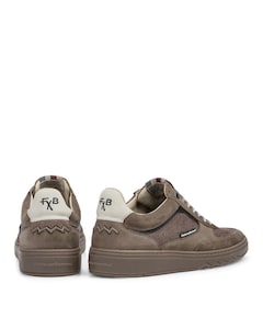 heren veterschoenen beige