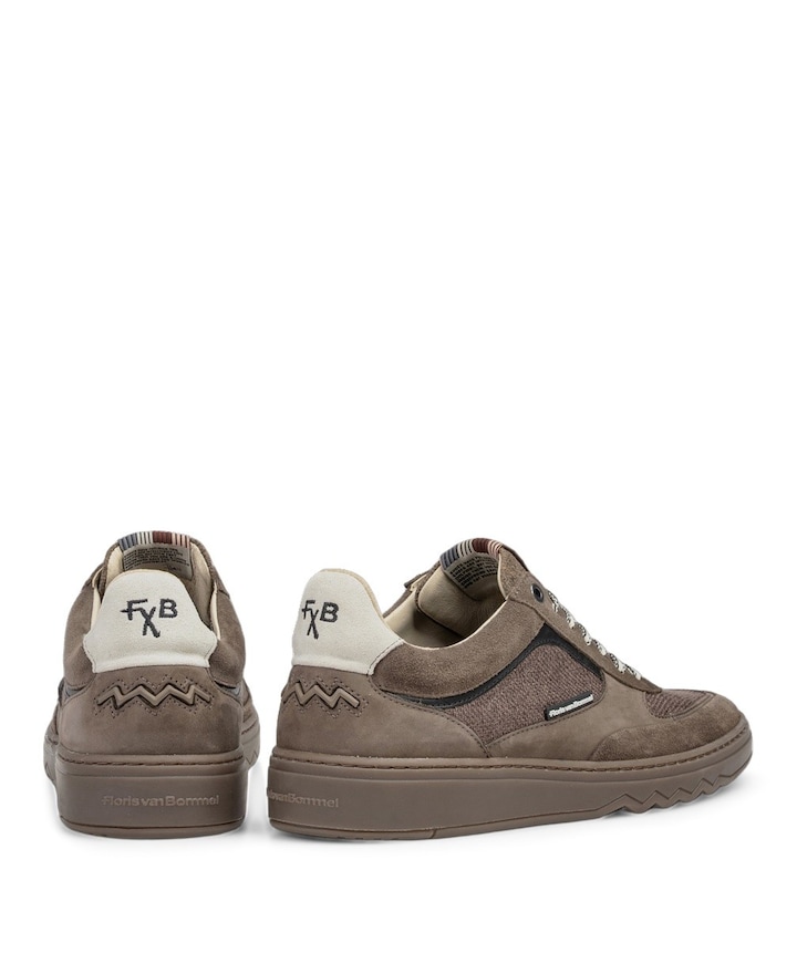 heren veterschoenen beige