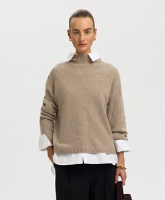 Dames trui beige