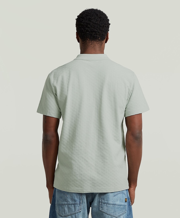 Heren polo groen