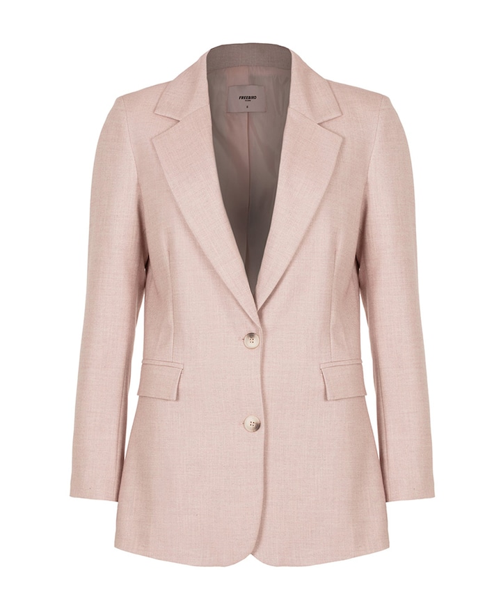 Dames blazer roze