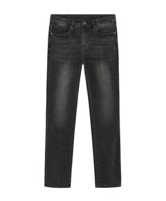 2555 Wide Straight Black jeans zwart