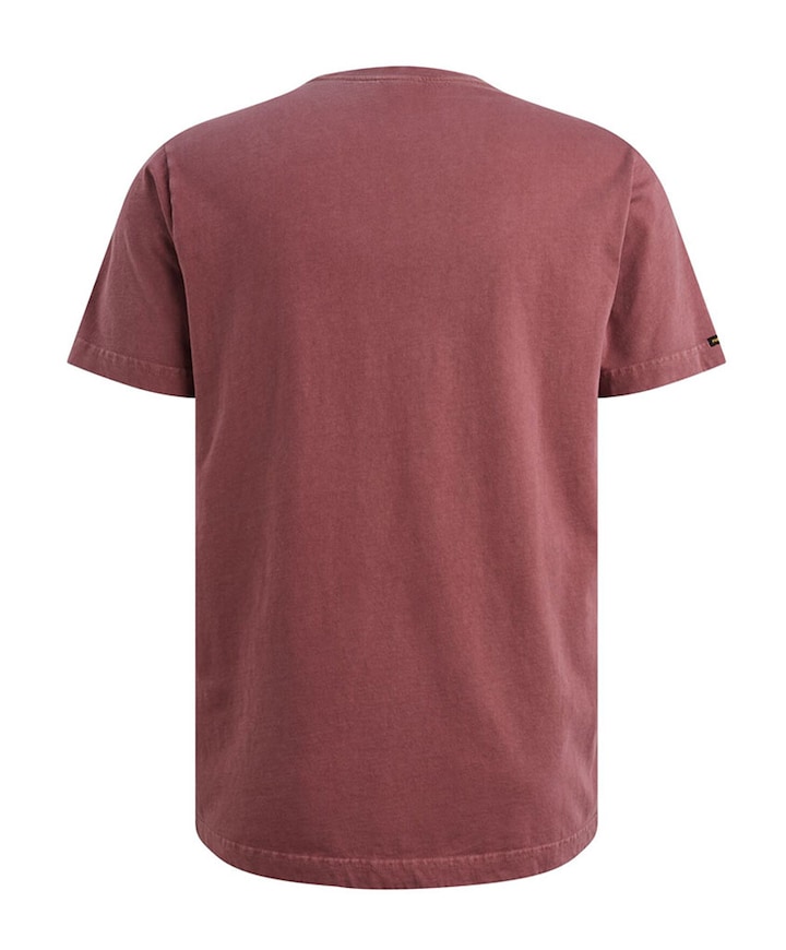 Heren t-shirt bordeaux