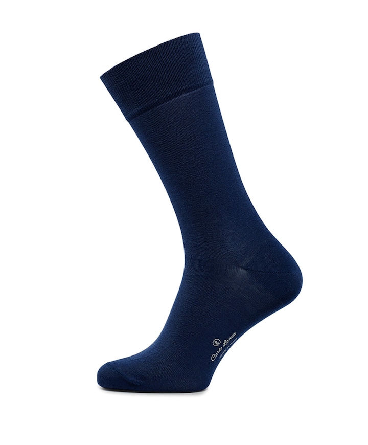 Heren sokken blauw