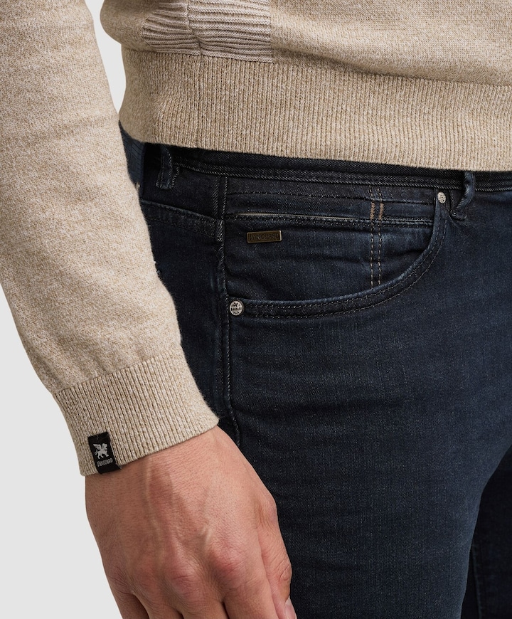 V7 RIDER INDIGO PURE WASH heren jeans blauw