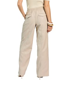 ESILA PU 689 dames broek ecru