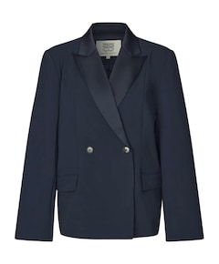 Dames blazer blauw