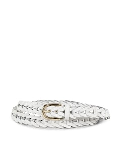 Dames riem ecru