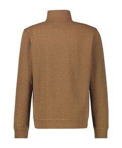 Trui met rits bruin