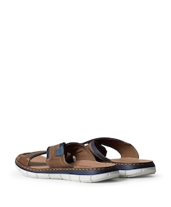 heren slippers bruin