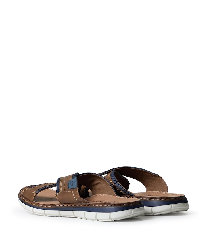 heren slippers bruin