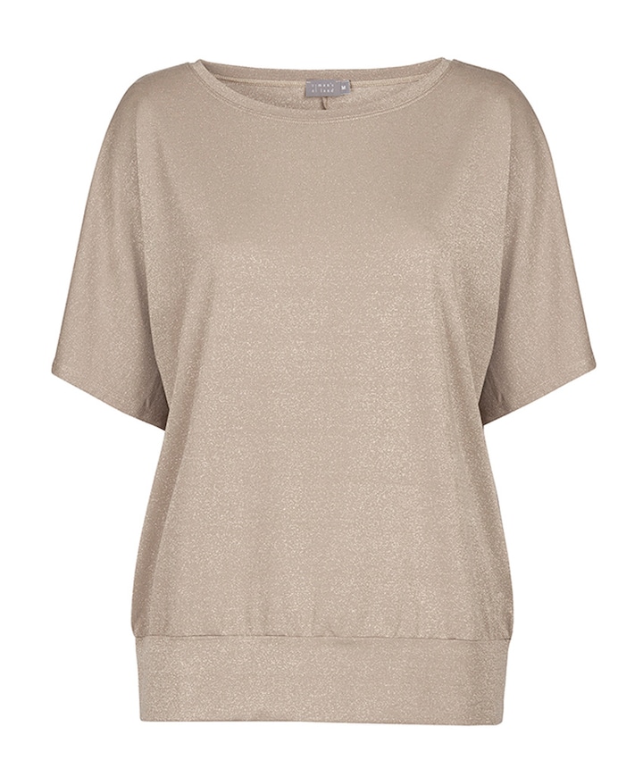 Dames top beige