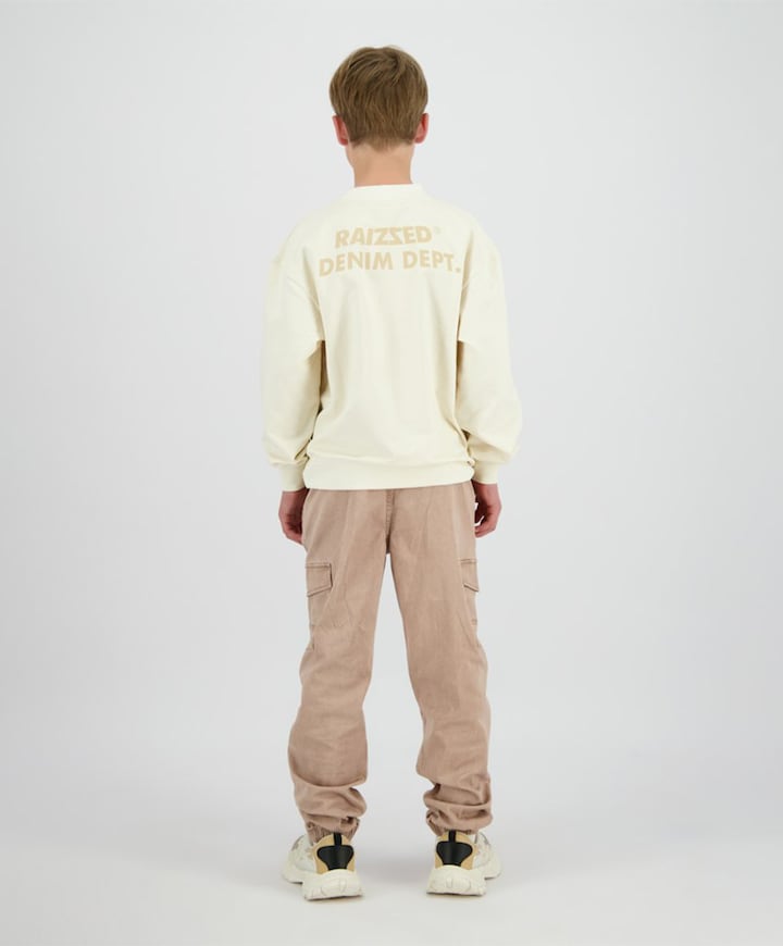 Jongens sweater ecru