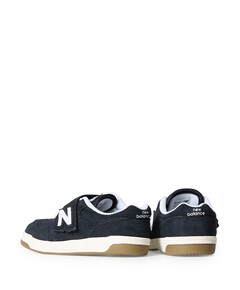 480 new-B Hook  & Loop sneakers  zwart