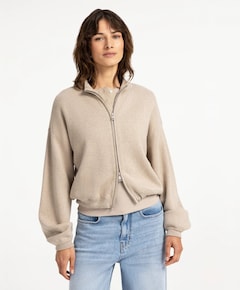 Dames vest beige