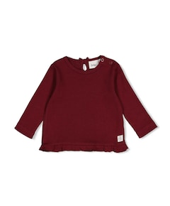 Meisjes trui bordeaux