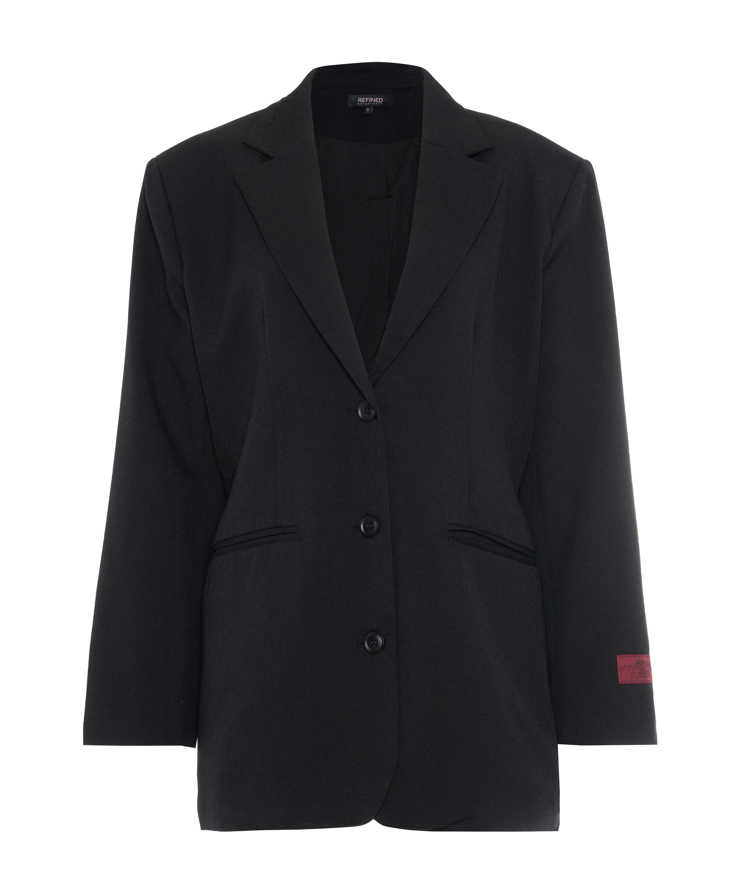 Dames blazer zwart