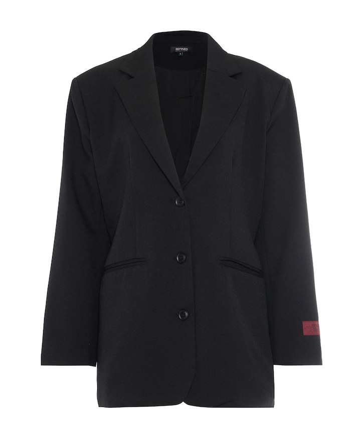 Dames blazer zwart