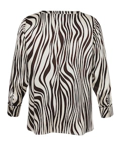 Dames blouse beige