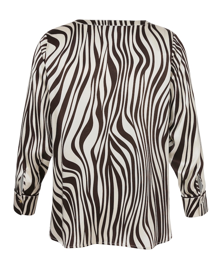 Dames blouse beige