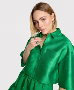 Blouse groen