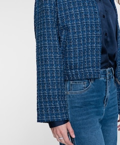 Dames jas blauw