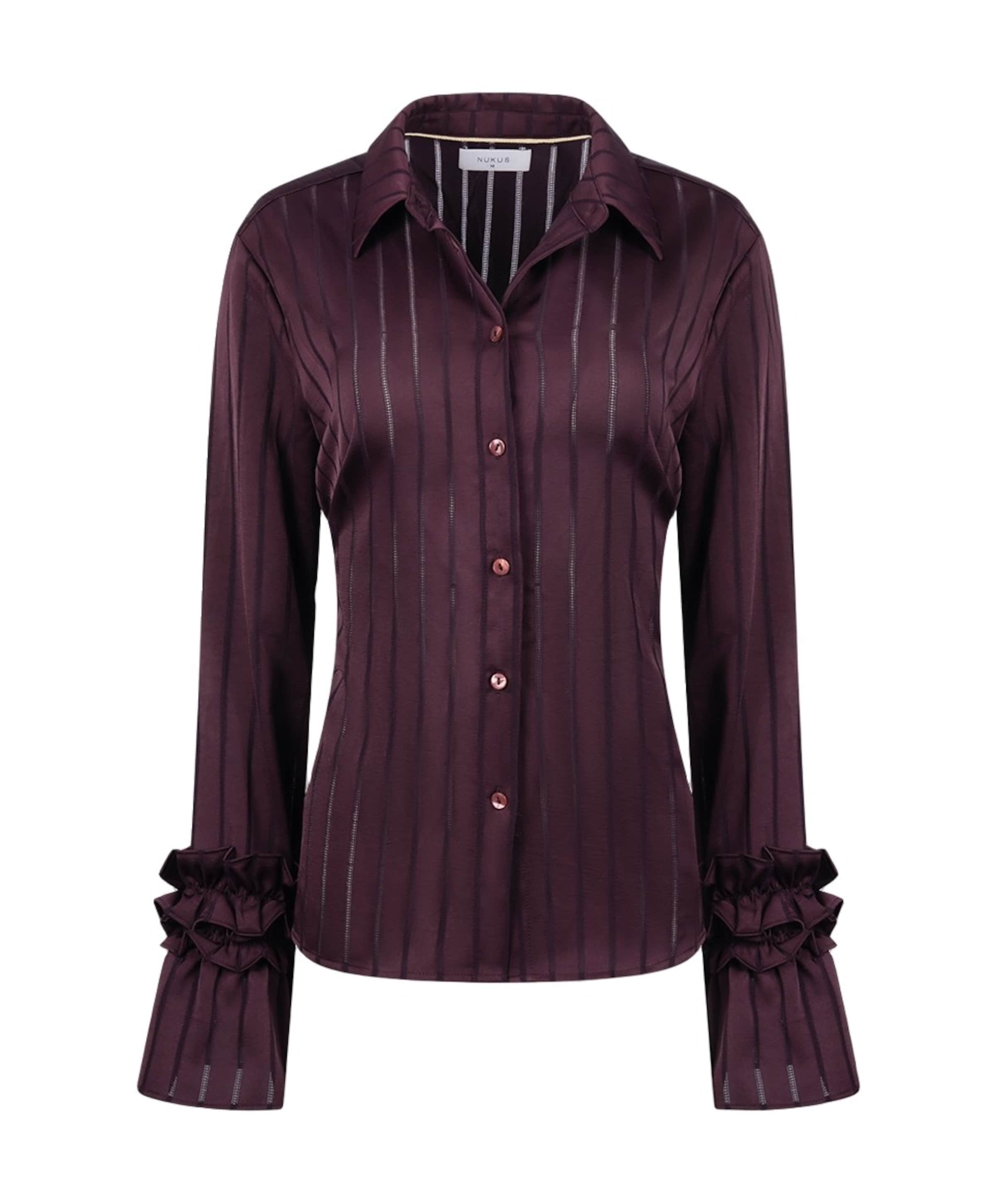 Dames blouse bordeaux