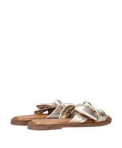 dames slippers goud