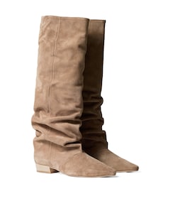 dames laarzen beige