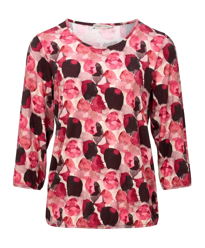 Dames longsleeve rood