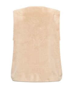 Dames gilet beige
