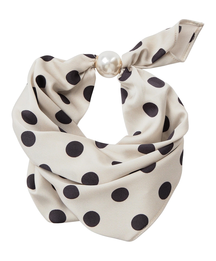 Dames sjaal ecru
