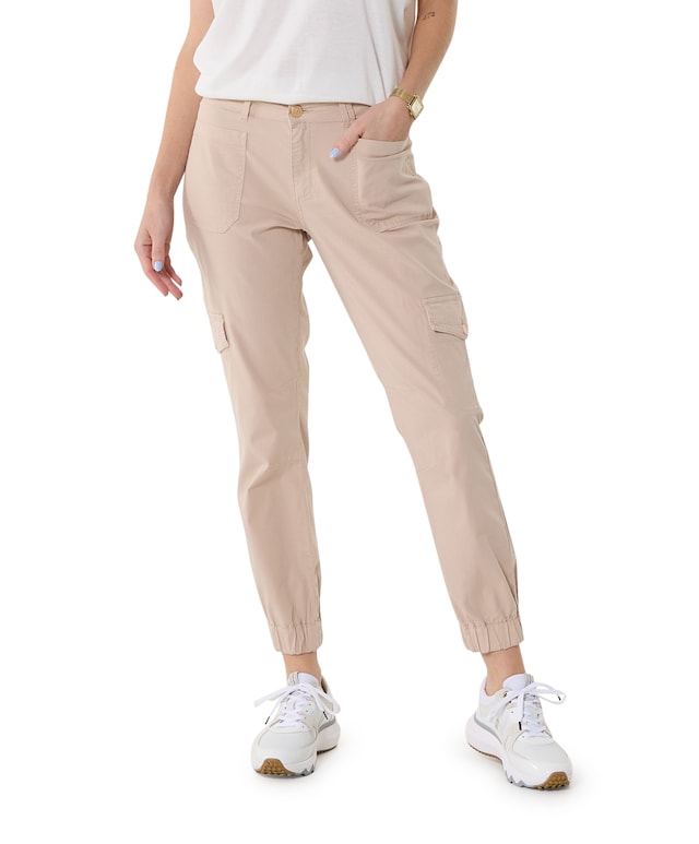 Jill (Cargo) - Casual Cotton - 230 broek beige