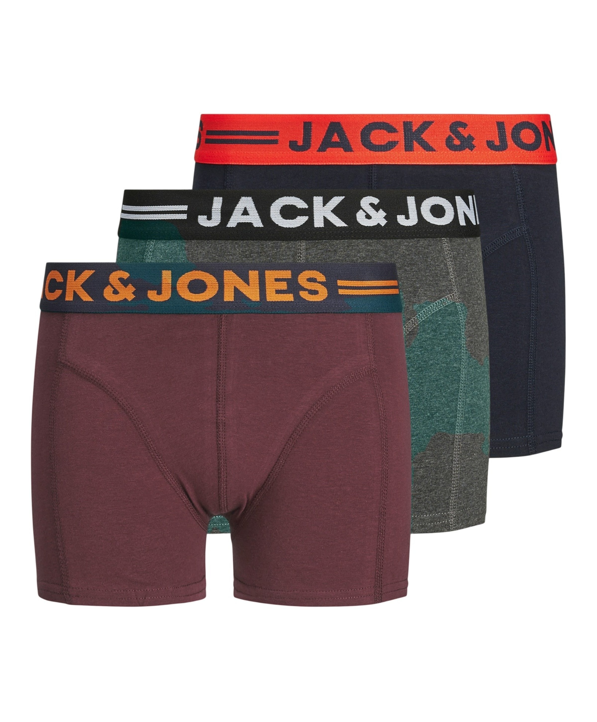 Jongens boxershort grijs