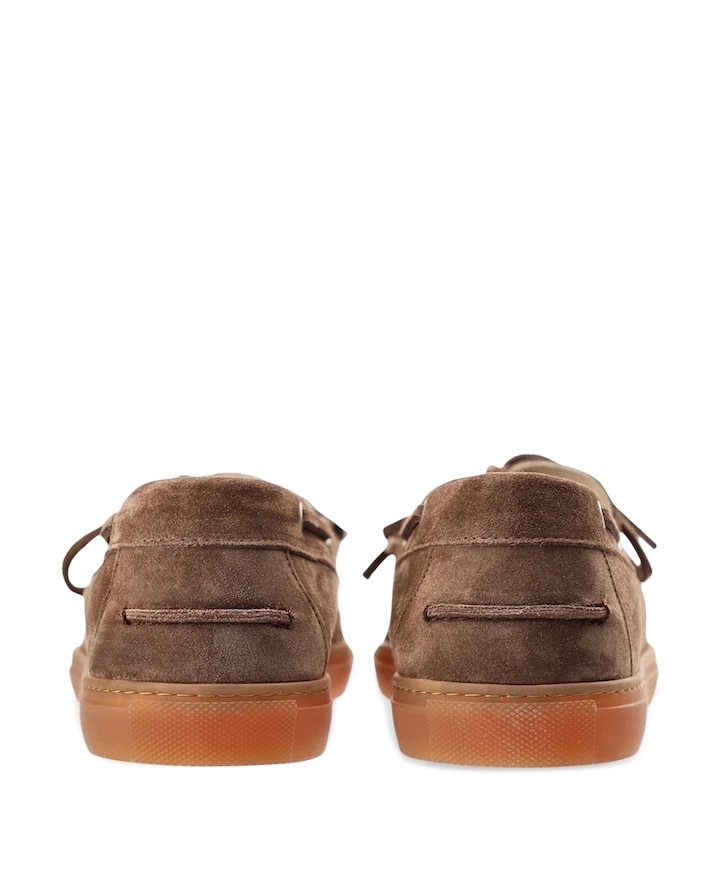 heren moccasins bruin