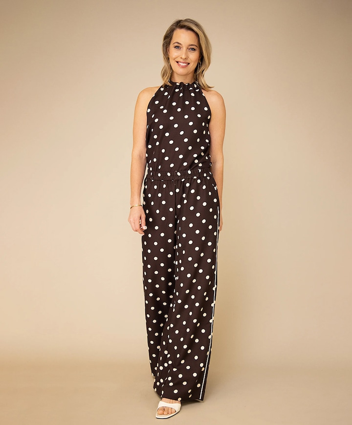 43A02-Garbo dames broek bruin