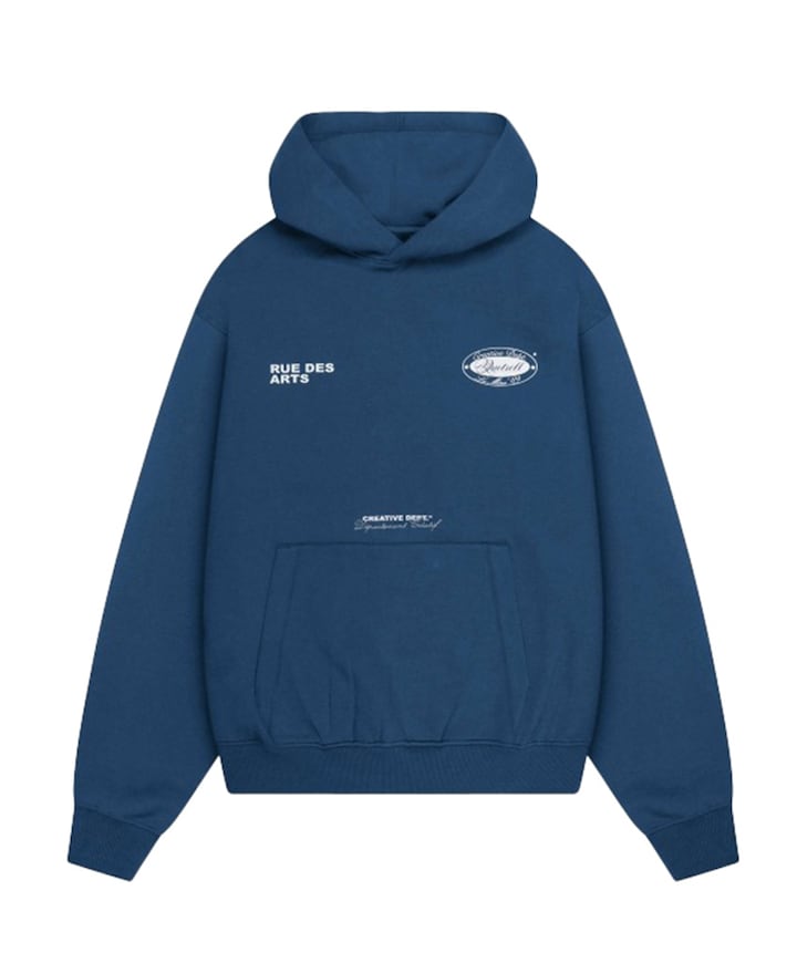 Hoodie blauw