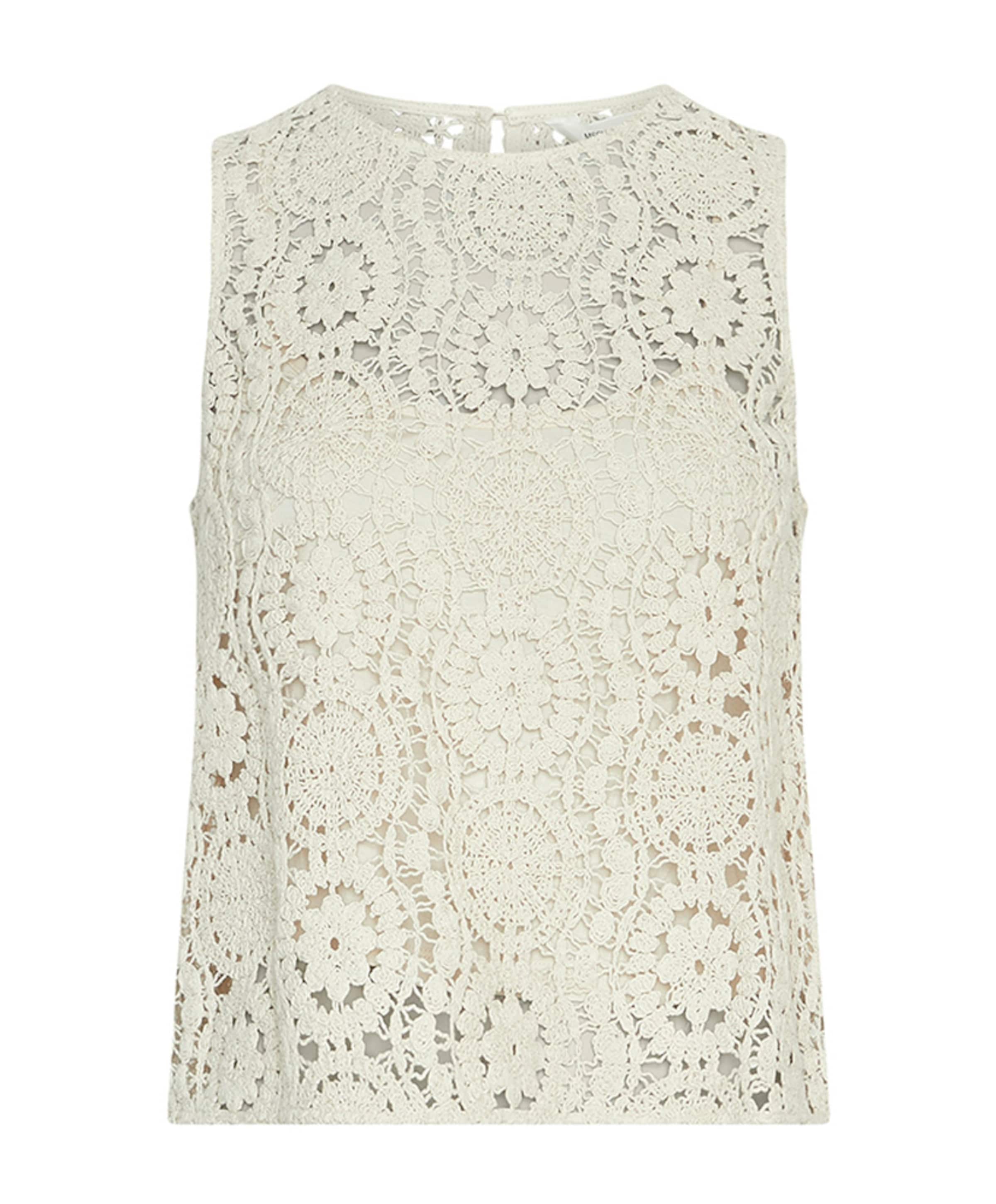 Dames top beige