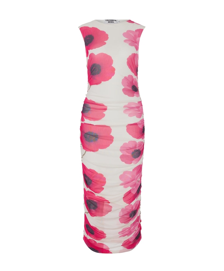 Dames jurk roze