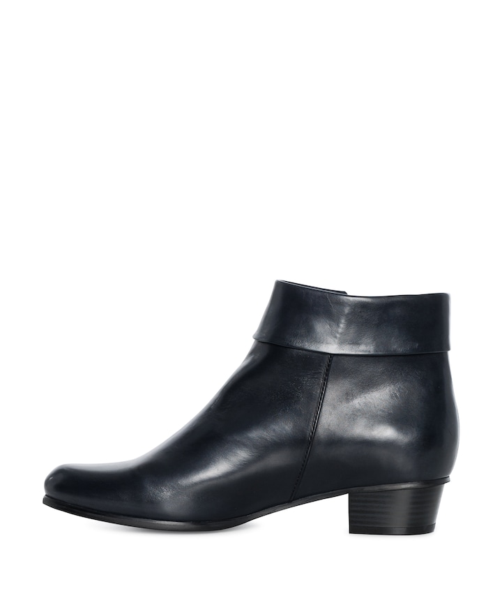 dames enkellaarzen blauw