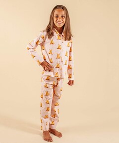 Meisjes pyjamaset roze