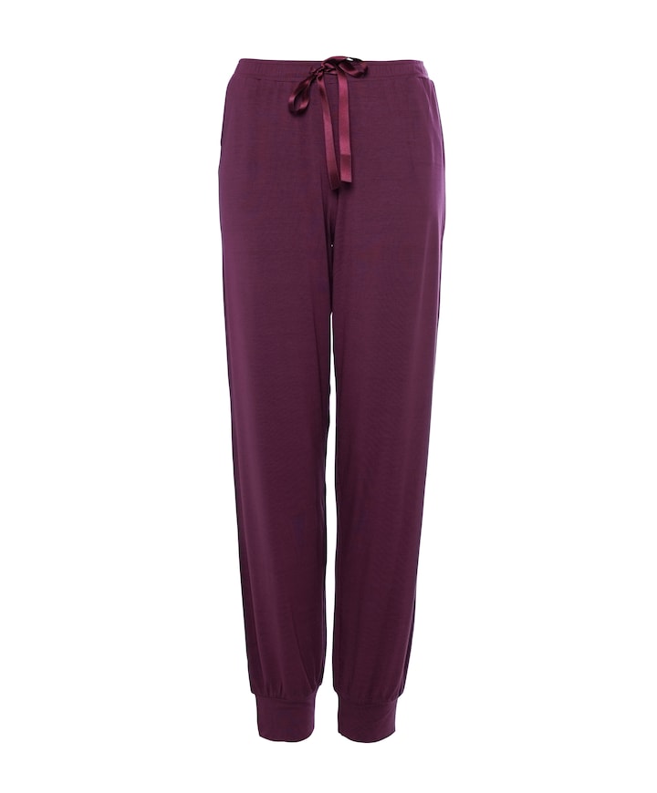 Pyjamabroek bordeaux