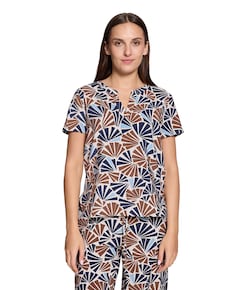 Dames blouse blauw