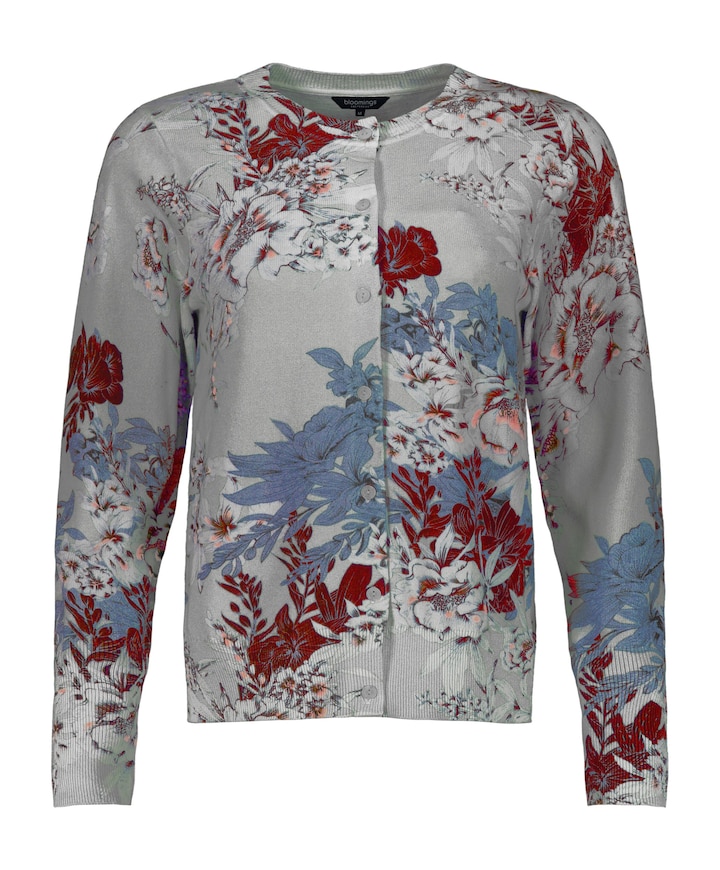 Dames vest grijs