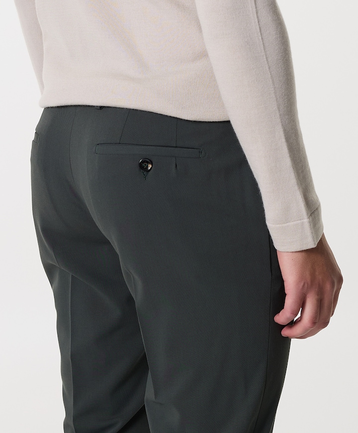 Morello elax heren pantalon groen