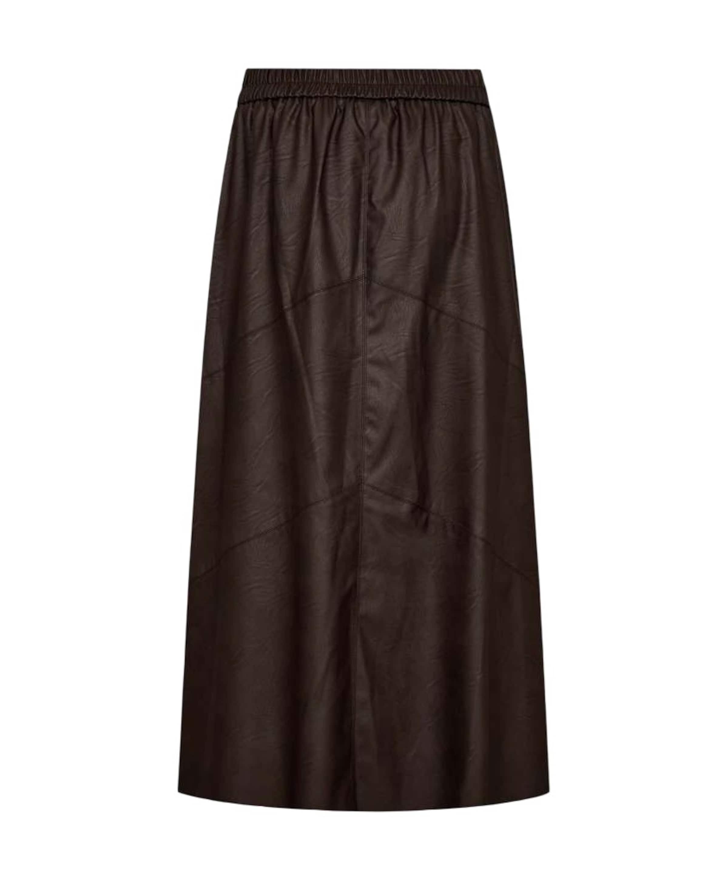 Dames rok bruin