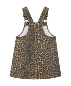 Meisjes jurk bruin