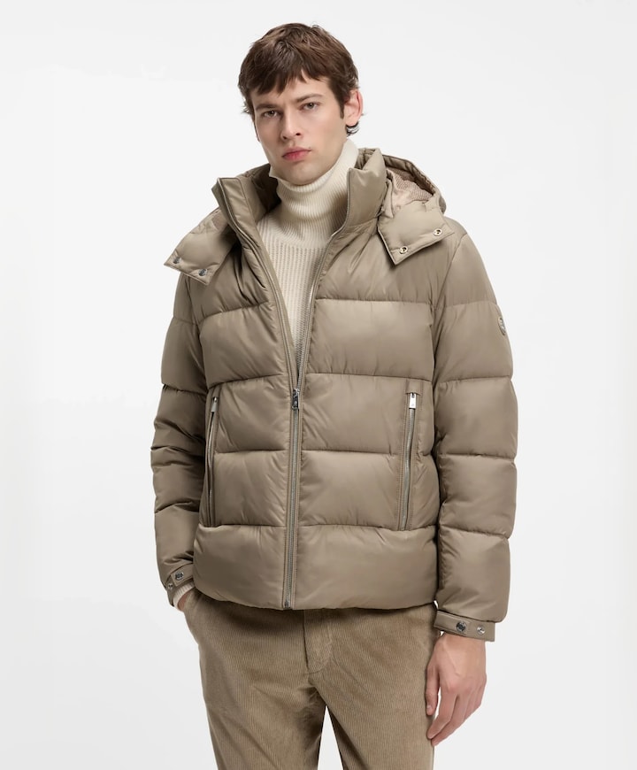 Heren jas beige