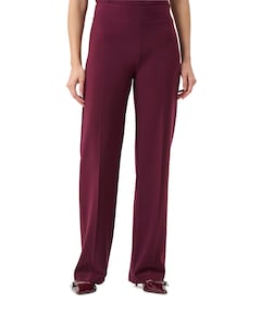 Pant dames pantalon bordeaux